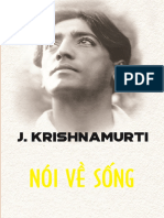 NÓI CHUYỆN VỀ SỐNG - Jiddu Krishnamurti
