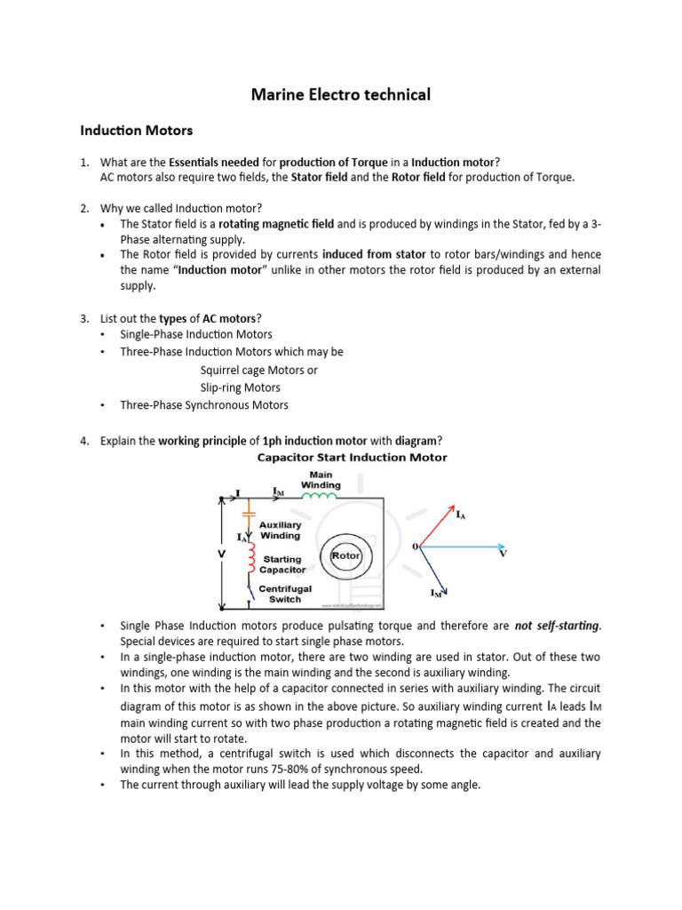 Induction Motor | PDF