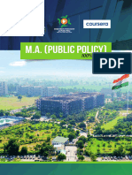 MA Public Policy Brochure