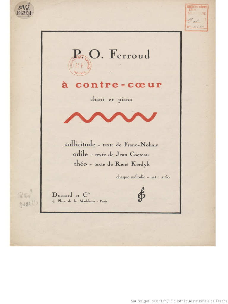 À Contre Coeur PDF