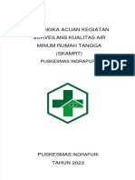 Kerangka Acuan Kegiatan Surveilans Kualitas Air Minum Rumah Tangga