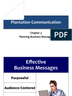 Plantation Communication: Planning Business Messages