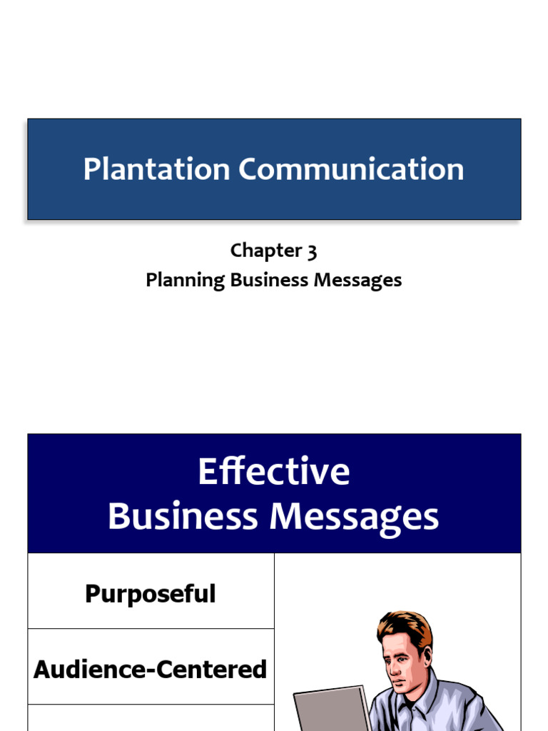 Plantation Communication Planning Business Messages PDF