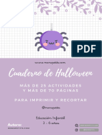 Cuaderno de Halloween by @monspetits