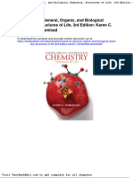 Test Bank For General Organic and Biological Chemistry Structures of Life 3rd Edition Karen C Timberlake Download