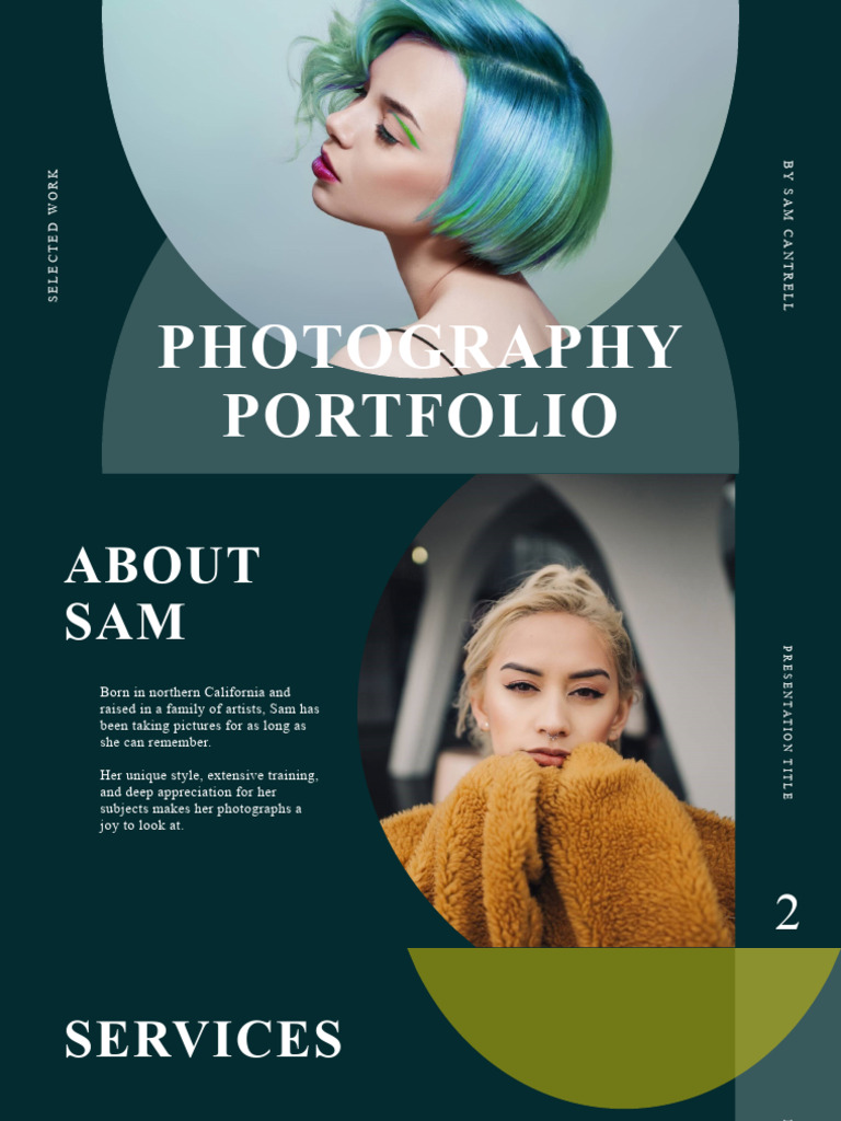 Photography Portfolio Modern Simple | PDF