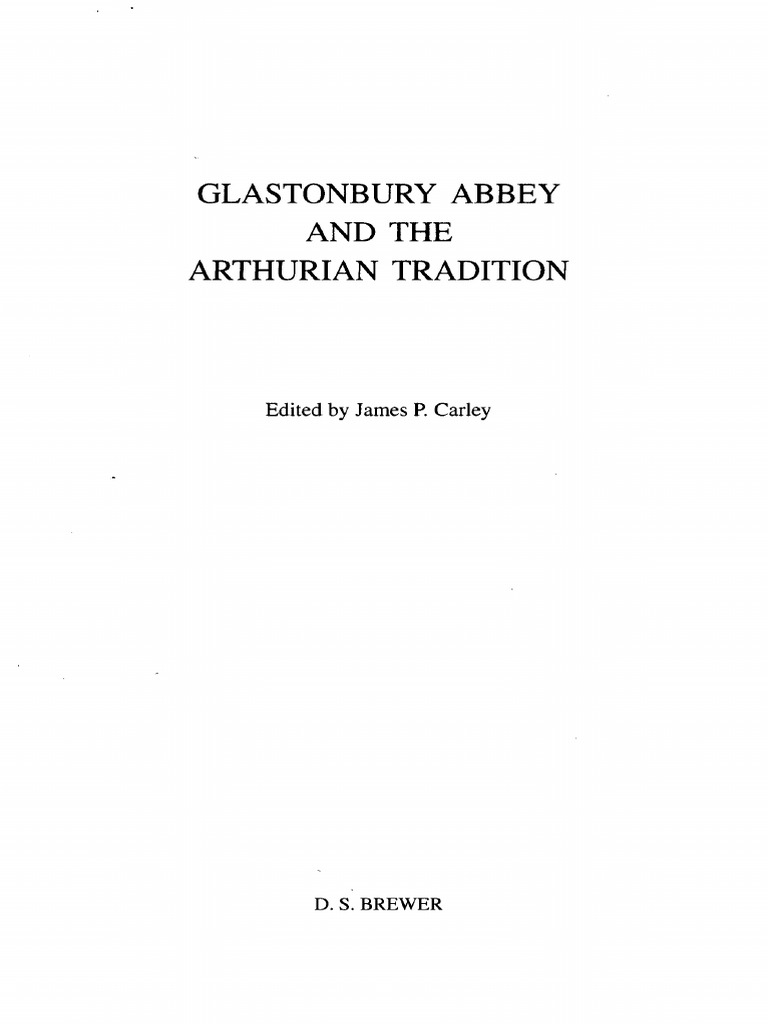 Glastonbury Book Rev Pdf King Arthur Holy Grail
