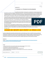 Assunto - Entrega Da Avaliação - Fórum de Discussão (AVA 1) Pesquisa de Mercado