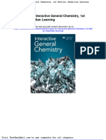 Test Bank For Interactive General Chemistry 1st Edition Macmillan Learning