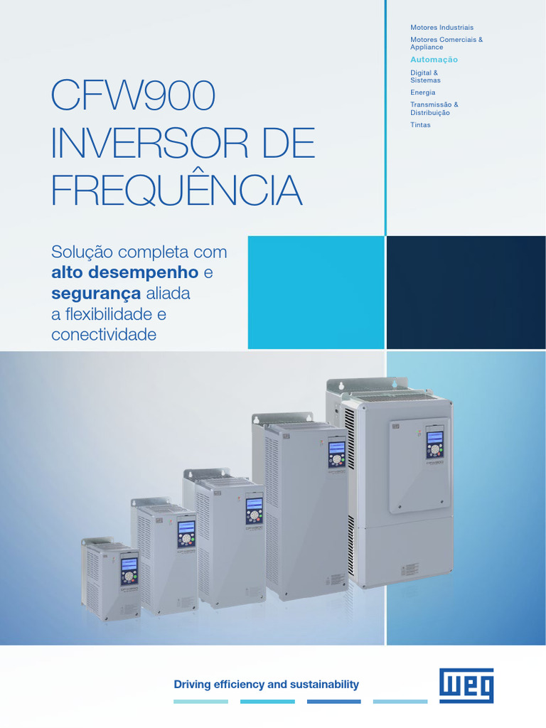 WEG CFW900 Catalogo PDF