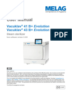 User Manual: Vacuklav 41 B+ Evolution Vacuklav 43 B+ Evolution