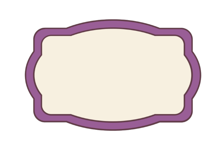 Template Name Tag | PDF