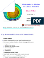Weather Modelling Weller Forecast Factory