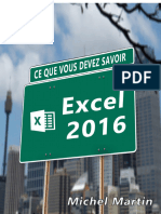 Support Cours Excel 2016