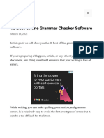 10 Best Offline Grammar Checker Software - Rigorous Themes