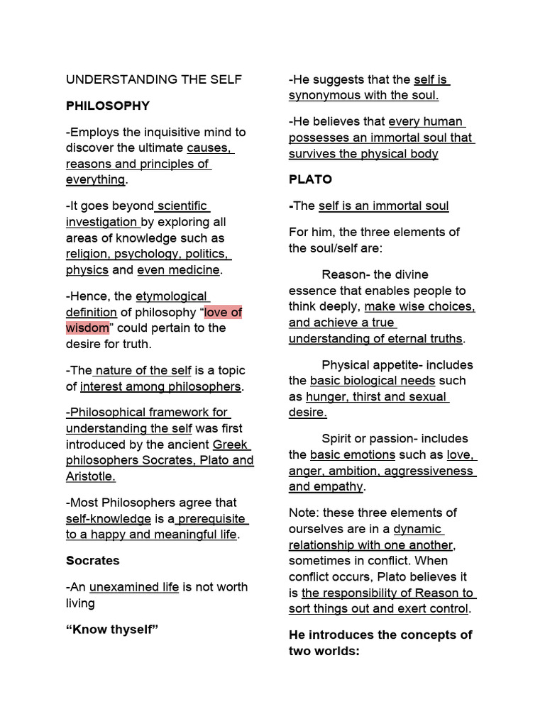 Understanding the self reviewer pdf