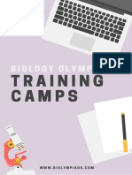 Biolympiads Training Camps Brochure - 2023
