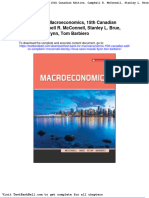 Test Bank For Macroeconomics 15th Canadian Edition Campbell R Mcconnell Stanley L Brue Sean Masaki Flynn Tom Barbiero