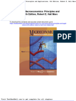 Test Bank For Macroeconomics Principles and Applications 6th Edition Robert e Hall Marc Lieberman