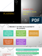 PPM Course Session 2 - Types of Project Planning