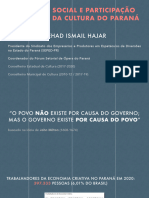 Apresentação Aplicação de Recursos Da LAB No Paraná, Por Gehad Hajar