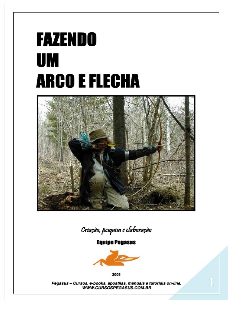 Como Fazer Arco e Flecha | PDF | Flecha | Arco e flecha, image size:768x1024