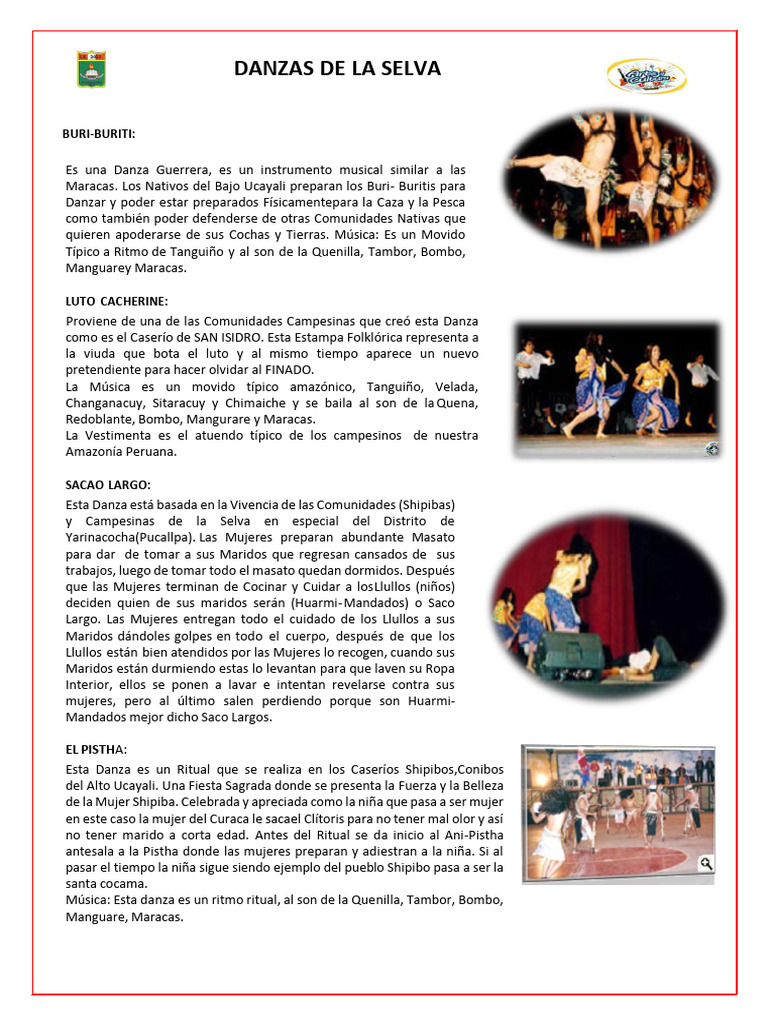 Danzas Guerreras De La Selva Peruana Pdf 