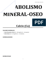 Metabolismo Mineral