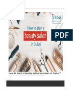 How To Start A Beauty Salon Business in Dubai