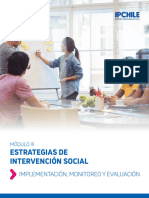 Estrategias de Intervención Social: Implementación, Monitoreo Y Evaluación