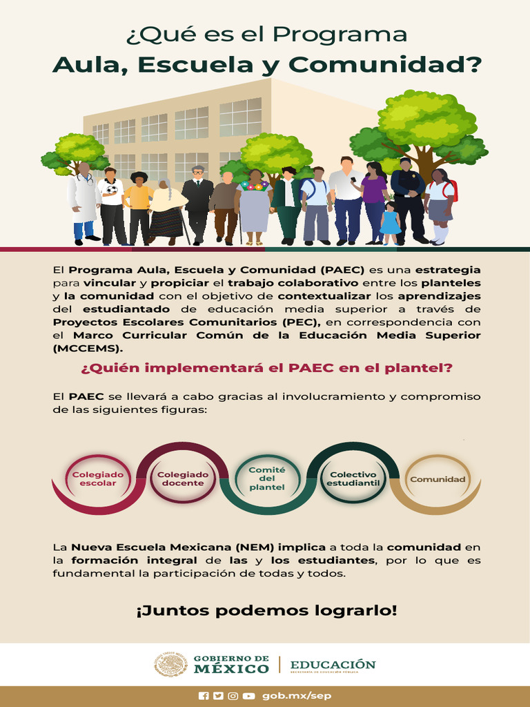 Qué es el PAEC en Educación Media Superior | PDF | Ciencias sociales