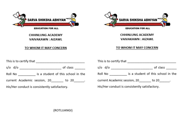 Student Certificate | PDF