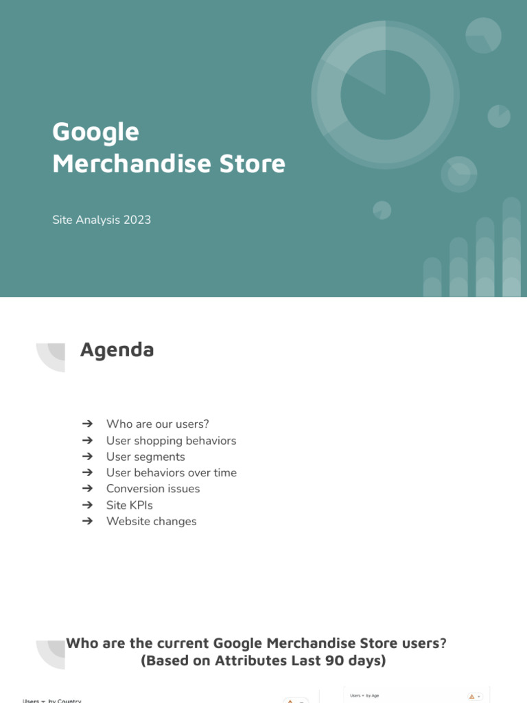 Google Merchandise Store Analysis | PDF