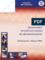 Reporte Financiero COPEME - Microfinanzas Reporte - Marzo - 2004