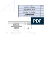 DETERIORO DE VALOR EJERCICIOS 31 DE MAYO DE 2022