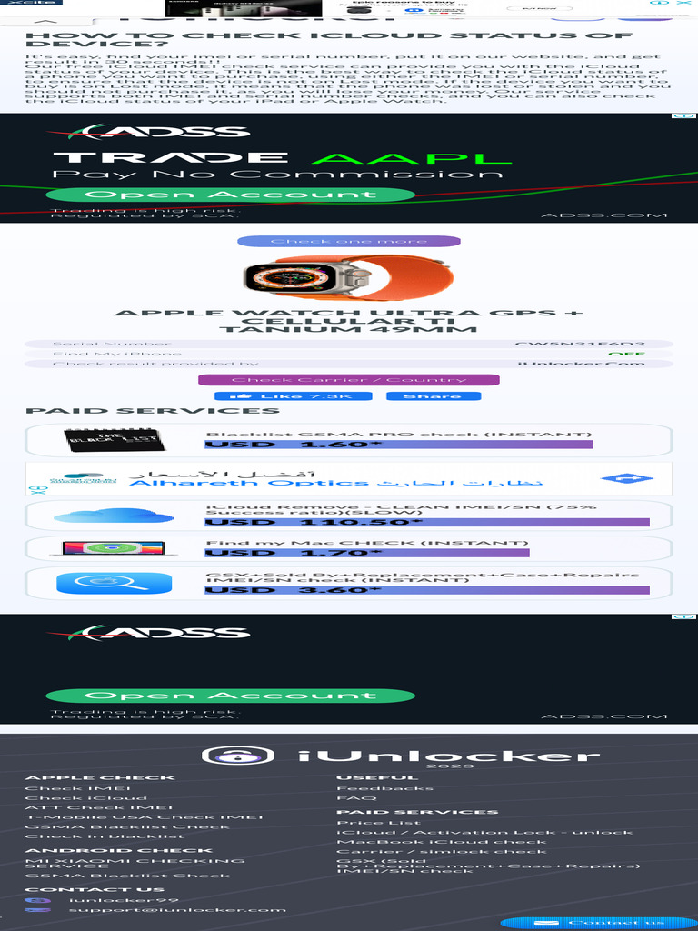 Check ICloud Status and Find My Iphone Online Checker 3 PDF I Cloud