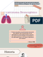 Carcinoma Broncogénico - Itzel Márquez Argüello
