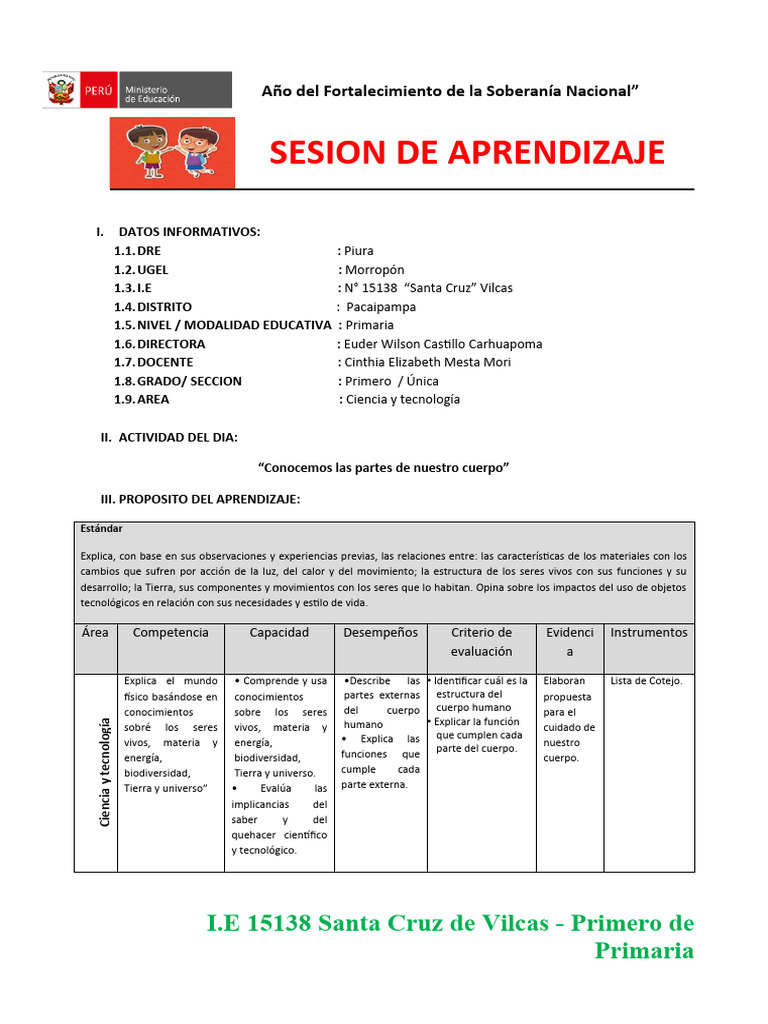 Mi Cuerpo | PDF