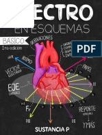 Electrocardiografía ECG EKG Esquemas 1° Ed Paula Parra Sustancia