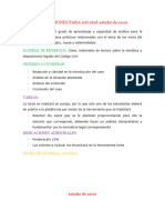 Indicaciones Estudio de Casos Vicios Del Consentimiento, Objeto, Causa y Solemnidades