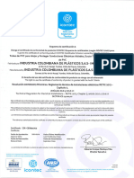 Icontec CSR-CER844704 (Certificado RETIE Producto)