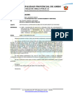 INFORME Nº257-2022-UOP-GIATMPA notificacion a supervisor  de obra agua Huaylla Huaracalla, garcia