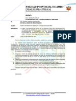 INFORME Nº258-2022-UOP-GIATMPA informacion para MVCS de obra huaylla Huaracalla