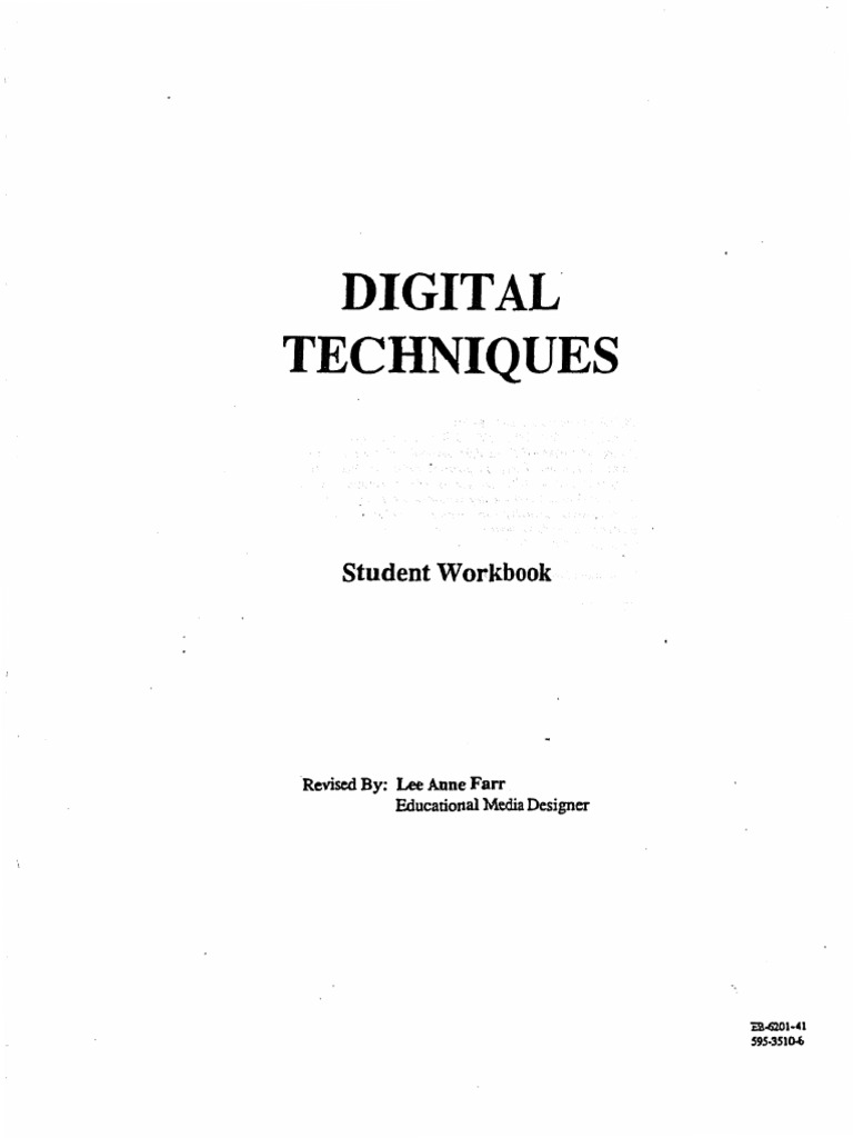 Student Workbook | PDF