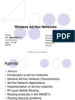 Wireless Ad Hoc Networks - Final