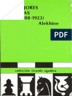 Alexander Alekhine Mis Mejores Partidas de Ajedrez 1908 1923