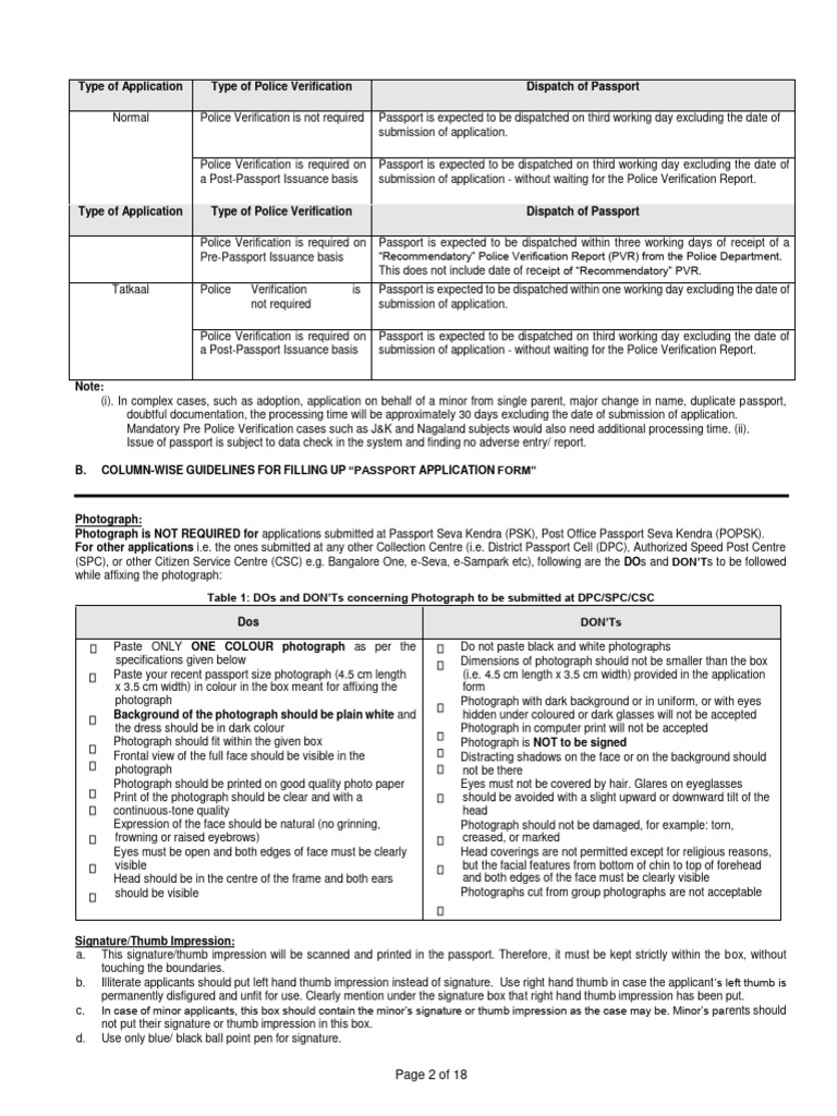 Passport Application Process Overview | PDF | Photograph | Passport