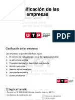 471016943 Clasificacion de Las Empresas en El Peru PDF