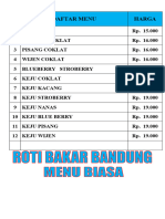 Roti Bakar Bandung Biasa