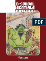 Pdfcoffee.com Old School Essentials Classic Fantasy Monsters v06 PDF PDF Free